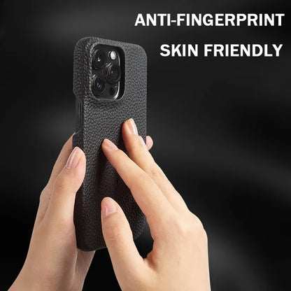 Premium Leather iPhone Shield