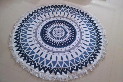 Boho Mandala Microfiber Beach Towel