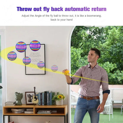 GyroFly Magic LED Boomerang Ball