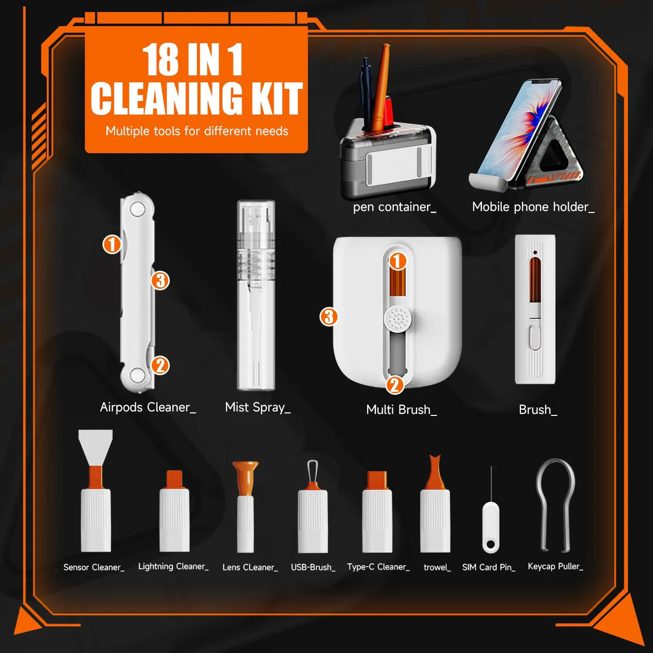 Pocket Pro Electronics Cleaning Kit