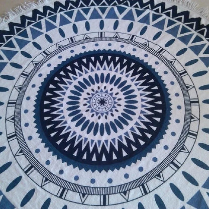 Boho Mandala Microfiber Beach Towel