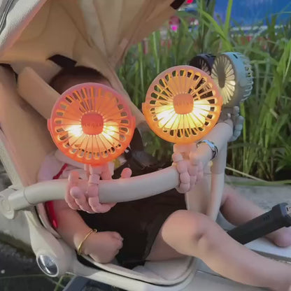 OctoBreeze Baby Stroller Fan