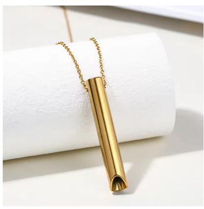 Calm Breathing Chain Necklace